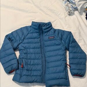 Patagonia Kids Down Sweater Jacket Wavy Blue XS